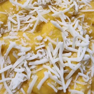 Gnoccis con crema de calabaza en Air Fryer