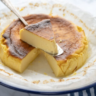 Tarta de queso en Air Fryer